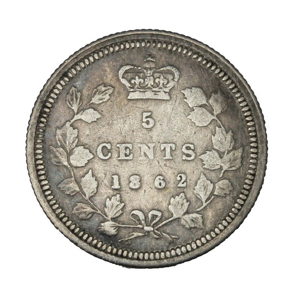 1862 - New Brunswick - 5c - VF20