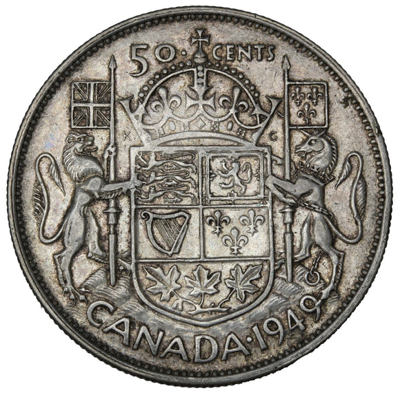 1949 - Canada - 50c - Hoof - F12