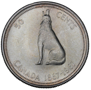 1967 - Canada - 50c - MS64