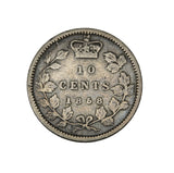 1858 - Canada - 10c - VG8