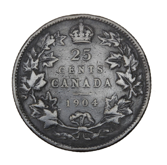 1904 - Canada - 25c - F12