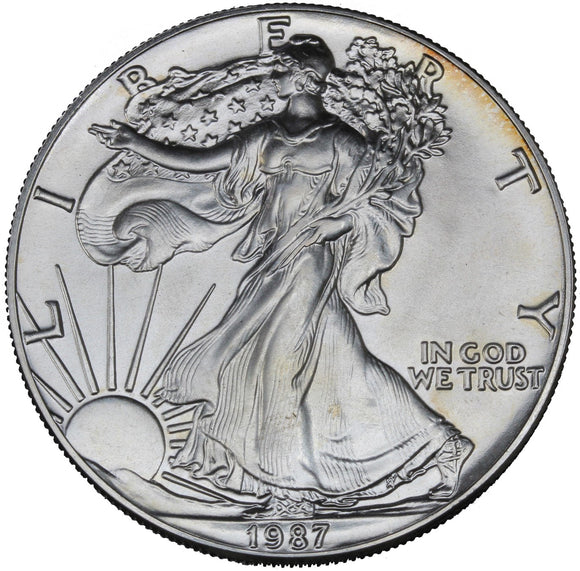 1987 - American Eagle - Fine Silver