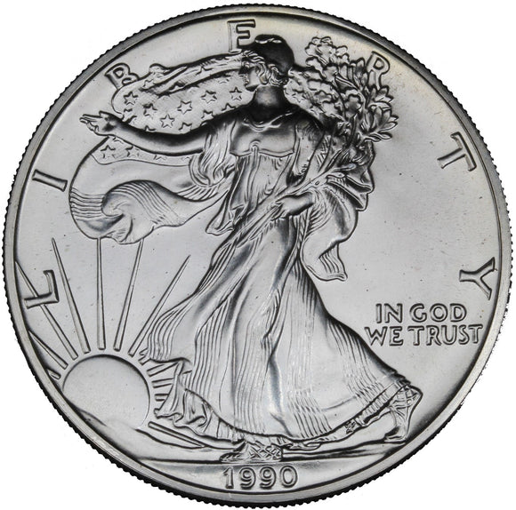 1990 - American Eagle - Fine Silver