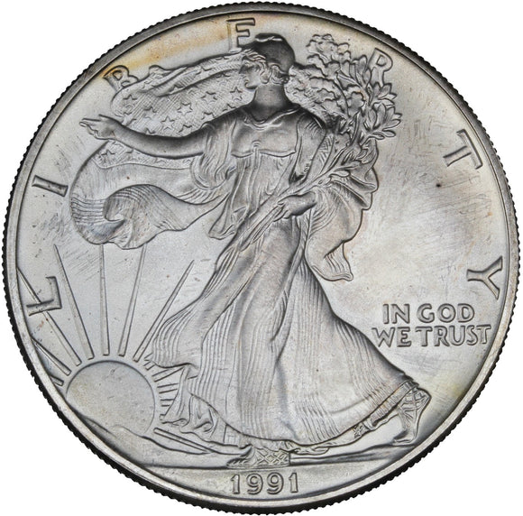 1991 - American Eagle - Fine Silver