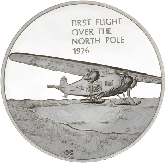 First Flight Over The North Pole 1926 - Ag925