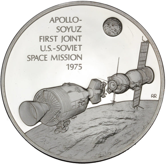 Apollo-Soyuz First Joint U.S. Soviet Space Mission 1975 - Ag925