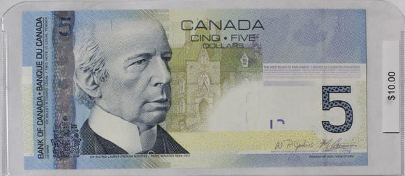 2006 - Canada - 5 Dollars - Jenkins / Carney - HAE0300245
