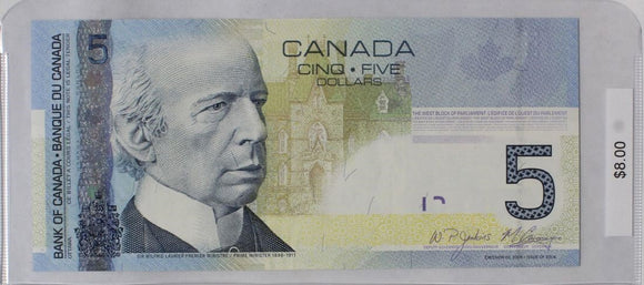2006 - Canada - 5 Dollars - Jenkins / Carney - HPM7689304