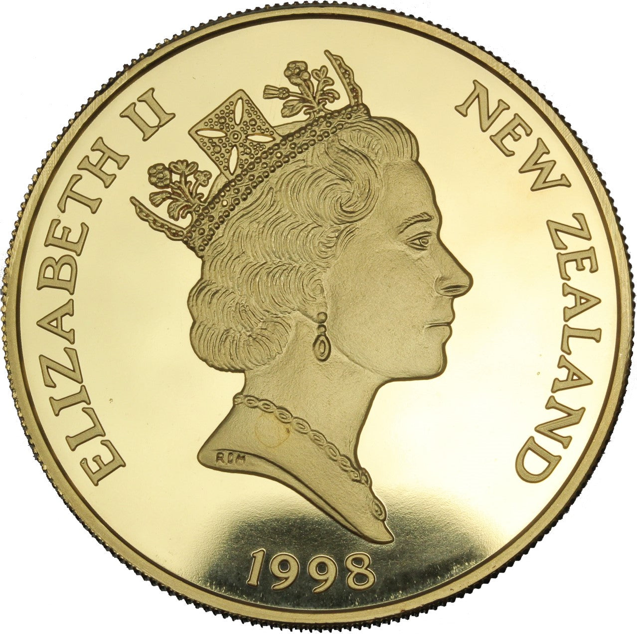 1998 - New Zealand - $10 - Benz Motoring - Proof Gold Gilded Coin – MK ...