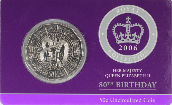 2006 - Australia - 50c - Her Majesty Queen Elizabeth II