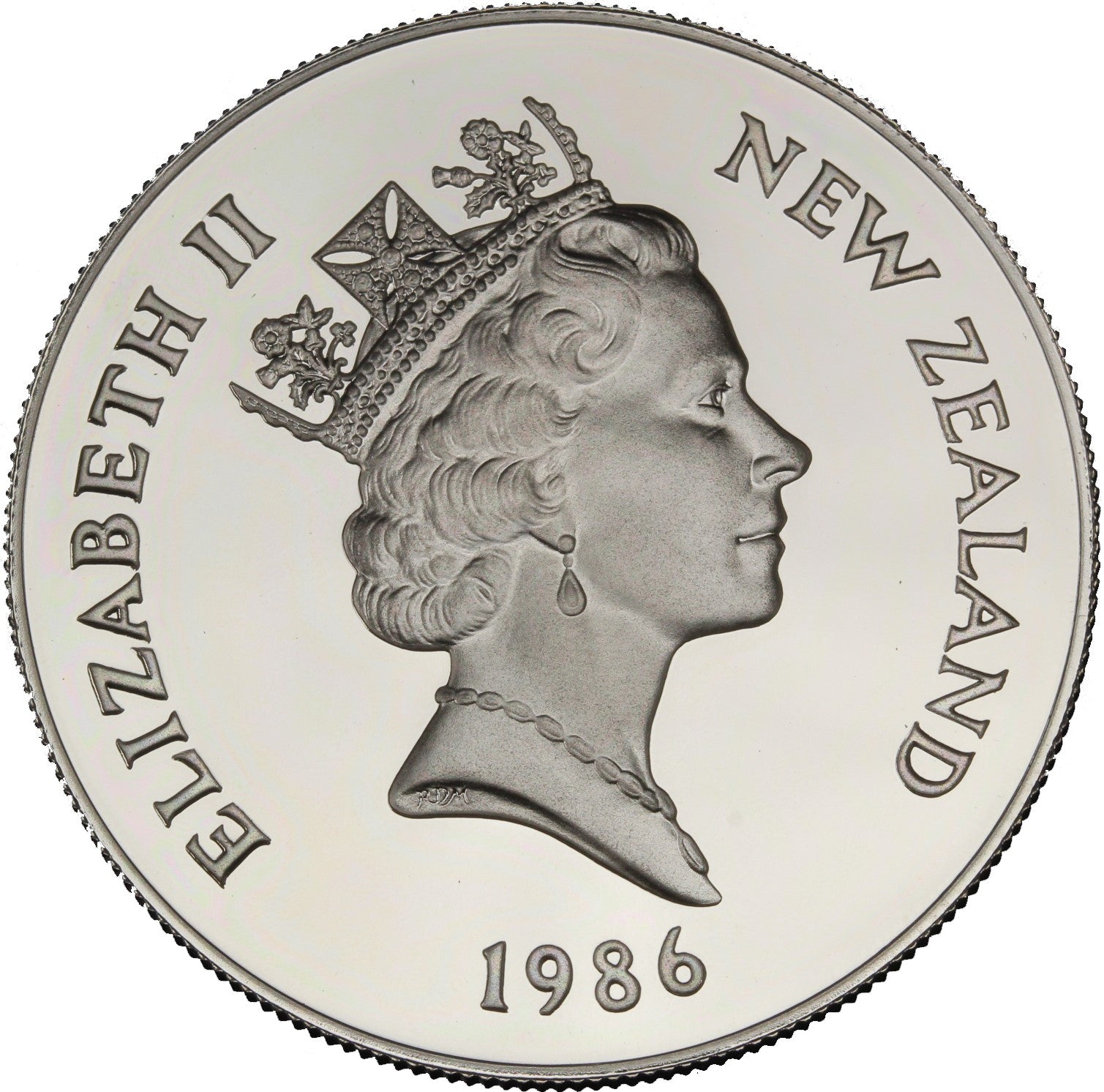 1983 new zealand royal visit coin