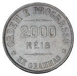 1906 - Brazil - 2000 Reis - EF40