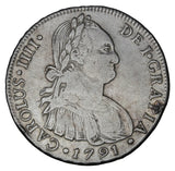 1791 - Peru - 4 Reales - Lims Mint (ME) - F15