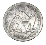 1854 - USA - 25c - Liberty Seated