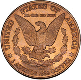 1 oz - Copper Round - E Pluribus Unum (Morgan)