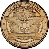 1 oz - Copper Round - Maple Leaf