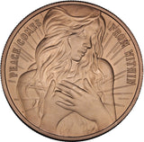 1 oz - Copper Round - Peace Comes From Within