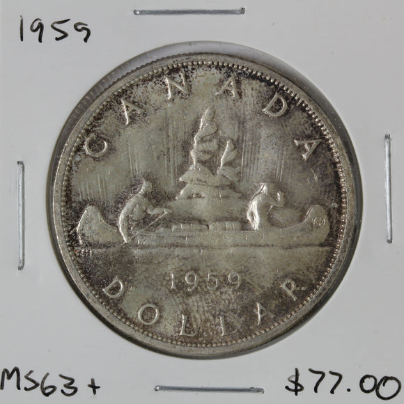 1959 - Canada - $1 - MS63+