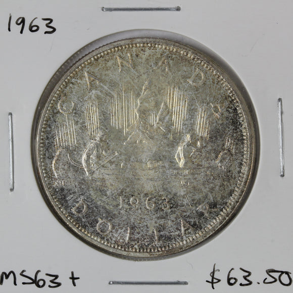 1963 - Canada - $1 - MS63+