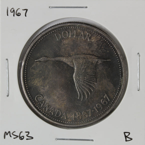 1967 - Canada - $1 - MS63
