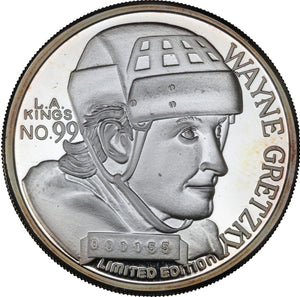 1 oz - Round - Wayne Gretzky - Fine Silver