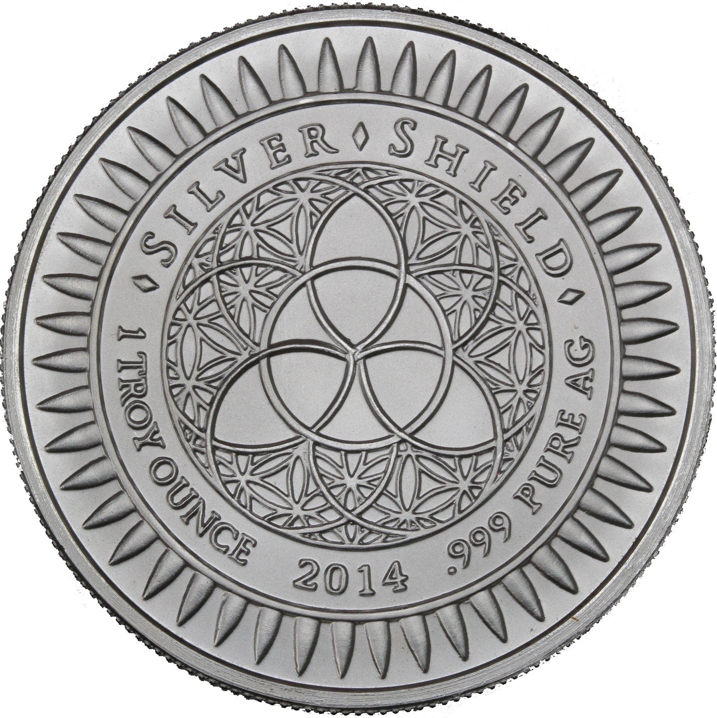 2014 - Silver Shield - Freedom – MK Coins