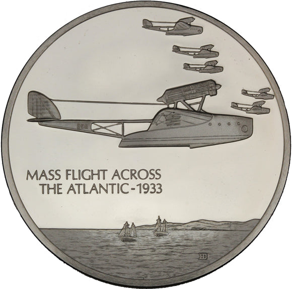 Mass Flight Across The Atlantic - 1933 - Ag925