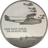 Mass Flight Across The Atlantic - 1933 - Ag925