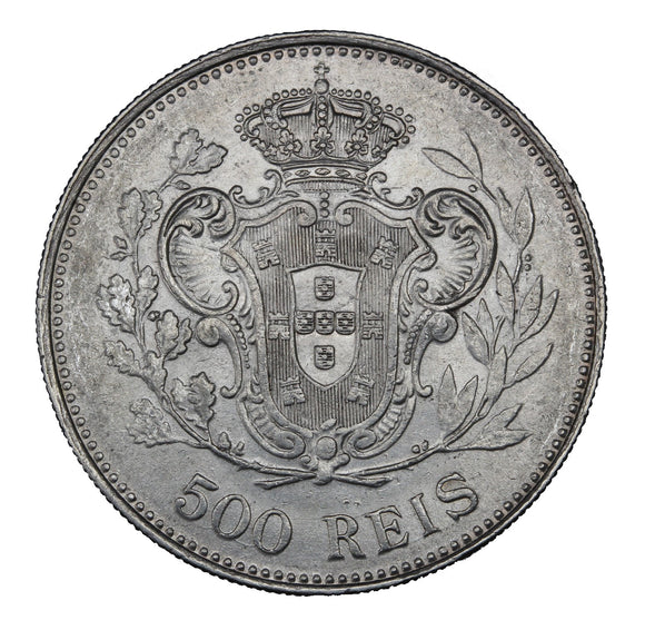 1908 - Portugal - 500 Reis - EF40