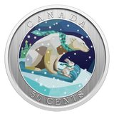 2023 - Canada - 50c - Holiday Sledding