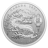 2024 - Canada - $8 - Lunar Year of the Dragon