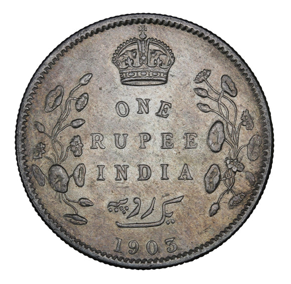 1903 C - India - 1 Rupee - EF40