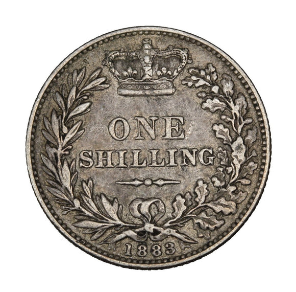 1883 - Great Britain - 1 Shilling - VF35