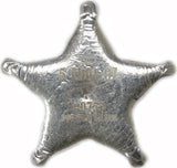 5 oz - Sheriff Star - Fine Silver