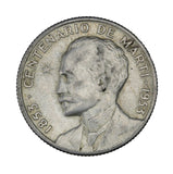 1953 - Cuba - 25 Centavos - EF40