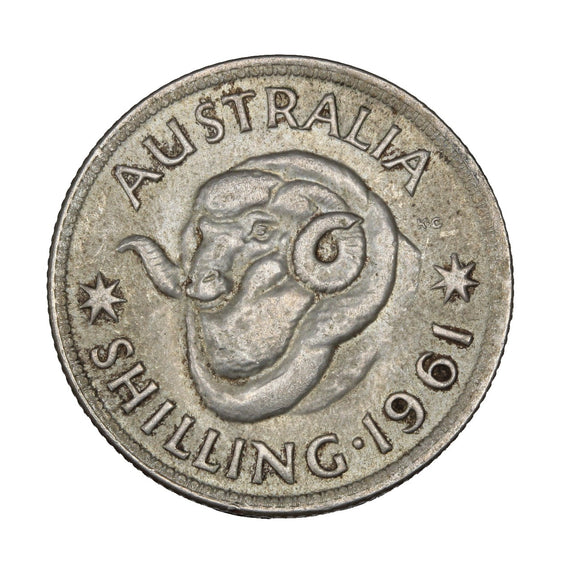 1961 - Australia - 1 Shilling - UNC