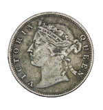1866 - Hong Kong - 20 Cents - F12