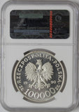 1990 - Poland - 100000 Zloty - Solidarity - MS63 NGC