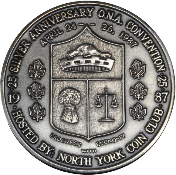 1987 - ONA Medal - 25th Annual Convention