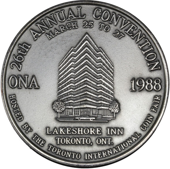 1988 - ONA Medal - 26th Annual Convention