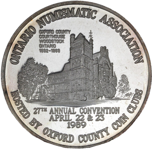 1989 - ONA Medal - 27th Annual Convention