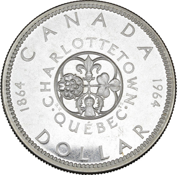 1964 - Canada - $1 - PL - No Dot