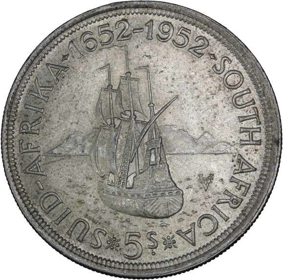 1952 - South Africa - 5 Shillings - UNC