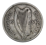 1933 - Ireland - 1/2 Crown - VF20