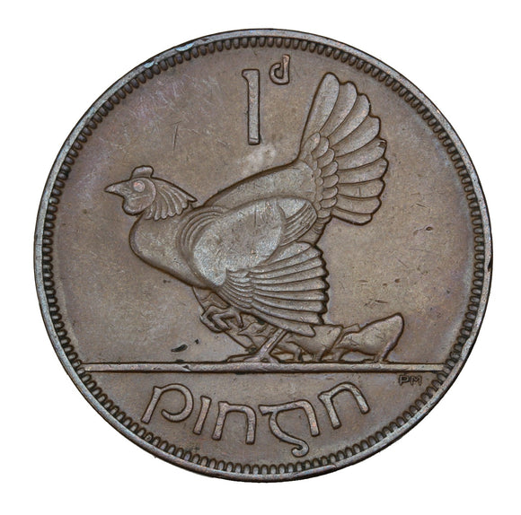 1935 - Ireland - 1 Penny - EF40