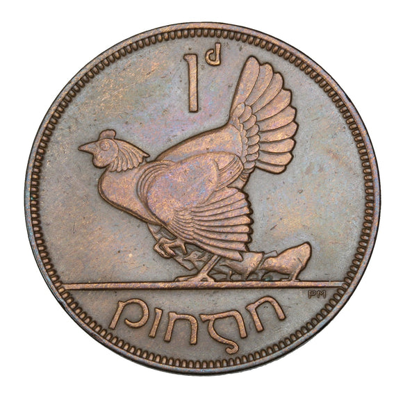 1935 - Ireland - 1 Penny - EF40