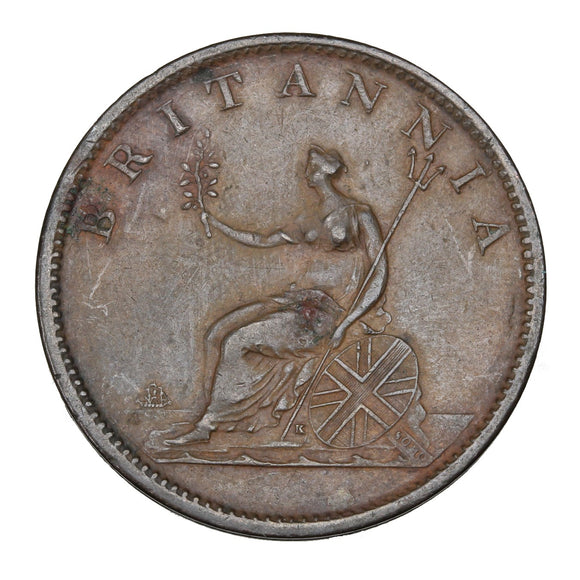 1807 - Great Britain - 1 Penny - VF30