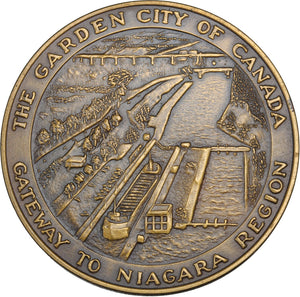 1967 - Centennial Medal - The Garden City Of Canada