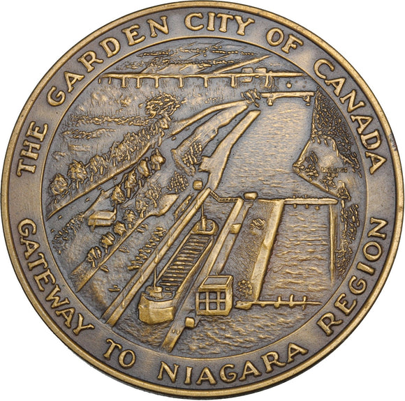 1967 - Centennial Medal - The Garden City Of Canada