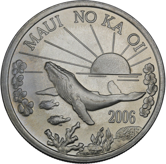 2006 - Maui Trade Dollar - The Valley Isle